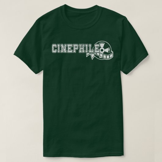 シネフィレ家族映画ナイト映画劇場映画l tシャツ (デザイン正面)