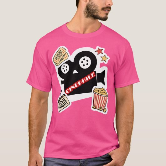 シネフィレ Tシャツ (正面)