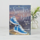 シネマカスタマイズマティックスニーカー誕生日星空 招待状 (スタンド正面)