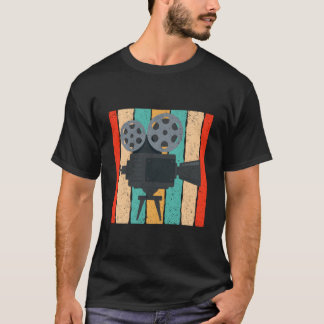 シネマカメラムービープロジェクター Tシャツ