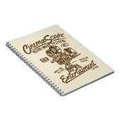 シネマスコープクラシックレトロハリウッドカメラモーション ノートブック (右側)