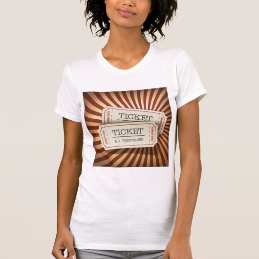 シネマチケットウィメンズTシャツ Tシャツ (正面)