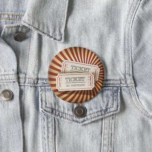 シネマチケットボタン 缶バッジ