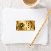 シネマチケット1人の誕生日パーティーヴィンテージを許可 ラベル (インサイチュ)