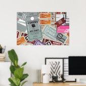 シネマチケット ポスター (ホームオフィス)