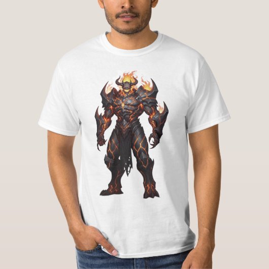 シネマティックオブシディアンアーマーTシャツ Tシャツ (正面)