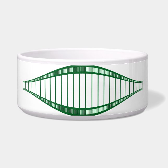 シネマティックフィルムストリップペットボウル – ダイナミック3Dデザイン ボウル (正面)