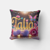 「シネマティック心地よい：タリアのフワフワのクッション」 クッション (正面)