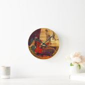 シネマトグラフルミエールウォールクロック ラウンド壁時計 (ホーム)