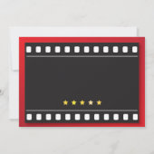 シネマバースデーパーティーAny Age Theater Film 招待状 (裏面)