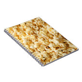 シネマポップコーン全背景。 ノートブック (右側)