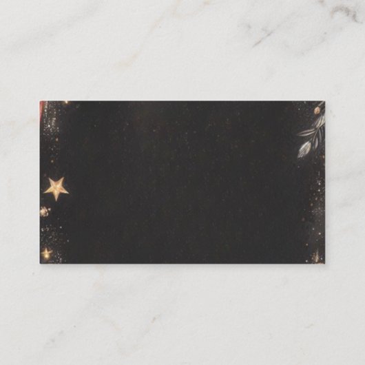 シネマムービーチケットの最人気があるブライダルシャワー エンクロージャーカード (裏面)