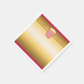 シネマムービーポップコーンチケット誕生日パーティー スタンダードカクテルナプキン (角)