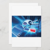 シネマムービー招待状 招待状 (正面/裏面)