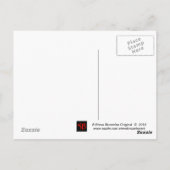 シネマライツポストカード ポストカード (裏面)