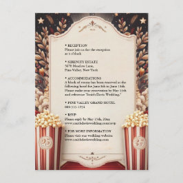 シネマレトロ映画チケット人気があるMost 結婚's エンクロージャーカード