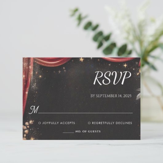 シネマレトロ映画チケット人気があるMost 結婚's 出欠カード (スタンド正面)