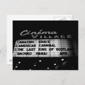 シネマヴィレッジ ポストカード (正面/裏面)