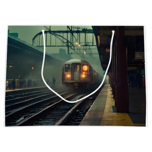 シネマートトレイン大抱き枕 ラージペーパーバッグ (正面)