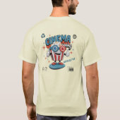 シネマ夕べ必需品Tシャツ Tシャツ (裏面)