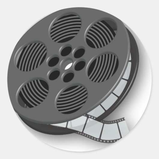 シネマ封筒用シール ラウンドシール (正面)