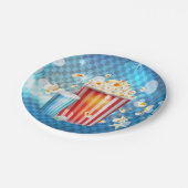 シネマ映画ムービーナイトポップコーンソーダパーティー ペーパープレート (アングル)