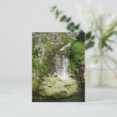 シネラルズヒルの後ろの風光明媚な滝 ポストカード (スタンド正面)