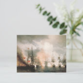 シノップ昼間の戦闘 ポストカード (スタンド正面)