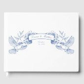 シノビクトリアンイセリーブルー植物鳥類バナー ゲストブック (正面)