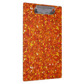 シノピアオレンジグリッター クリップボード (右)