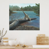 シノルニトサウルスプリント ポスター (キッチン)