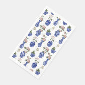 シノワズリーの青い花瓶と花 (コーナー)