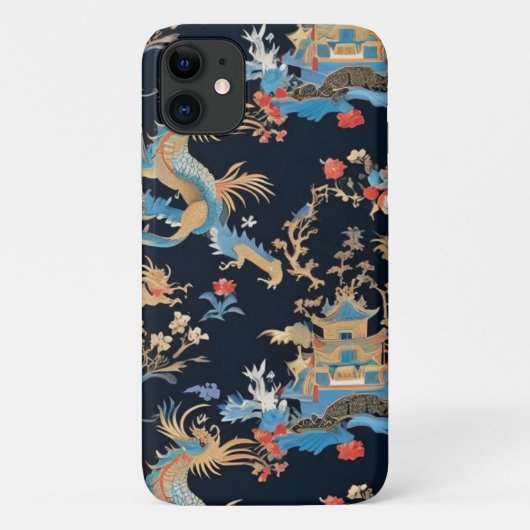 シノワズリー風スマホケース Case-Mate iPhoneケース (裏面)
