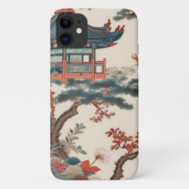 シノワズリー風スマホケース iPhone 11 ケース