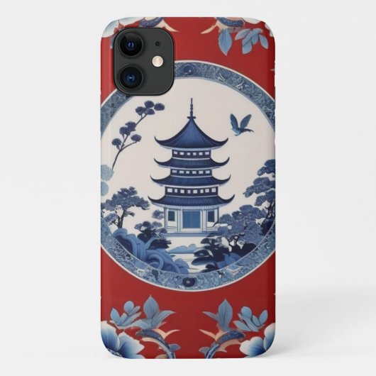 シノワズリー風スマホケース Case-Mate iPhoneケース (裏面)