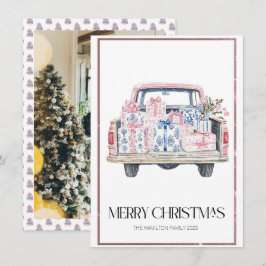 シノワズリー クリスマス トラック プレピー フォト