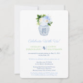 シノワズリー・ chic をお祝いしよう レセプションのみ 招待状 (正面)