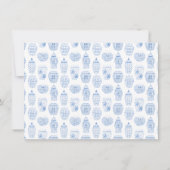 シノワズリー・ chic 文房具  名前から直接お届け ノートカード (裏面)