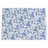 シノワセリーブルーウィロー ラージペーパーバッグ (正面)