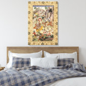 シバは悪魔アンダッカを殺す， c.1585-90 キャンバスプリント (インサイチュ (寝室))