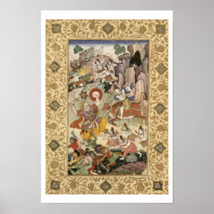 シバは悪魔アンダッカを殺す, c.1585-90 ポスター