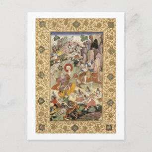 シバは悪魔アンダッカを殺す, c.1585-90 ポストカード