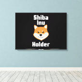 シバイナホルダー暗号キャンバスウォールアート キャンバスプリント (インサイチュ (ウッドフロア))