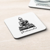 シバゴコマルパージブッダのタイのマッサージ コースター (左側)