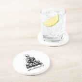 シバゴコマルパージブッダのタイのマッサージ コースター (側面)