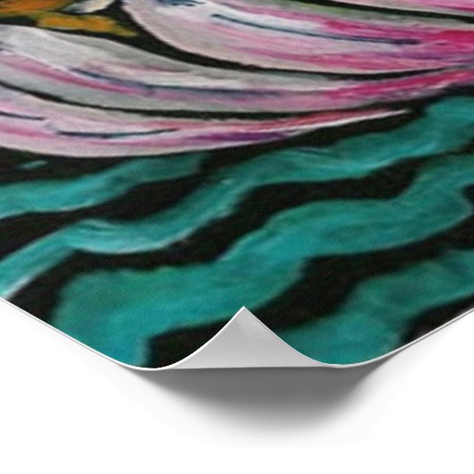 シバディヴァ**ヨガガールポスター ポスター (角)