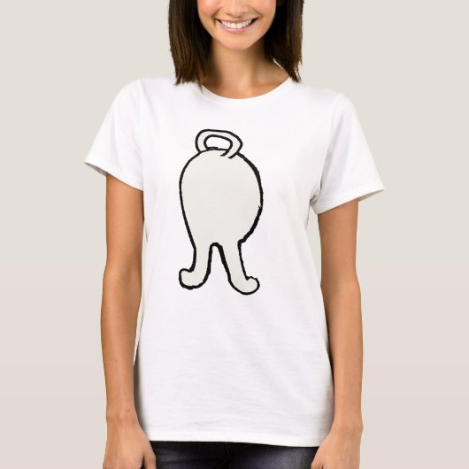 シバドッグお尻クリーム Tシャツ (正面)