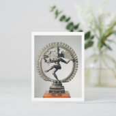 シバナタラジャ、タミルナードゥ、後期コラ（ブロンズ） ポストカード (スタンド正面)