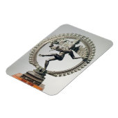 シバナタラジャ、タミルナードゥ、後期コラ(ブロンズ) マグネット (左側)