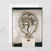 シバナタラジャ、ドラヴィディアン ポストカード (正面/裏面)